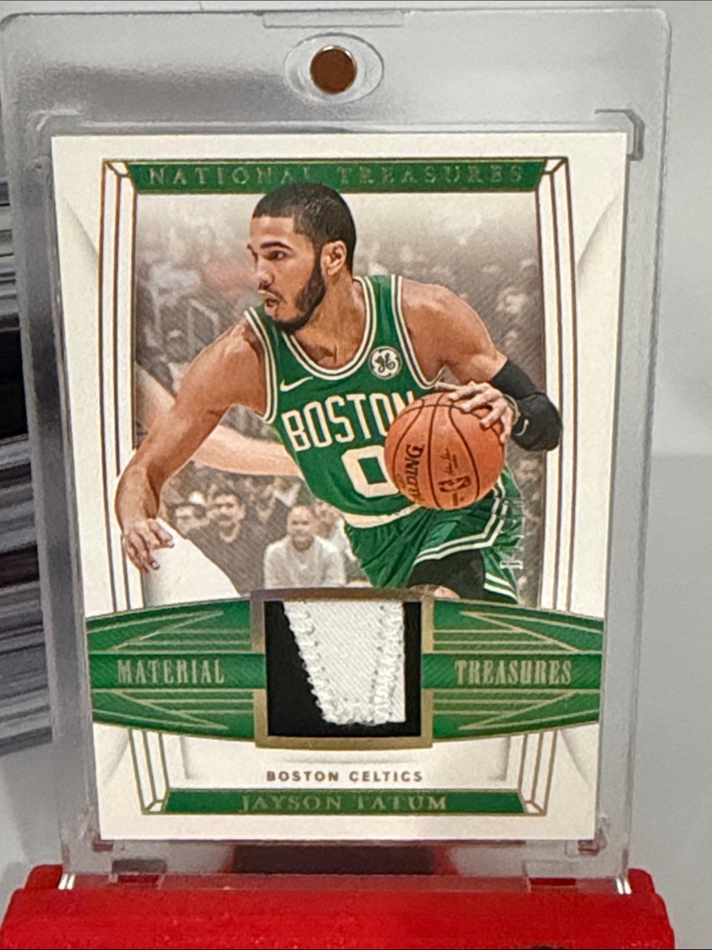 Jayson Tatum -National Treasures Material Treasures 05/10